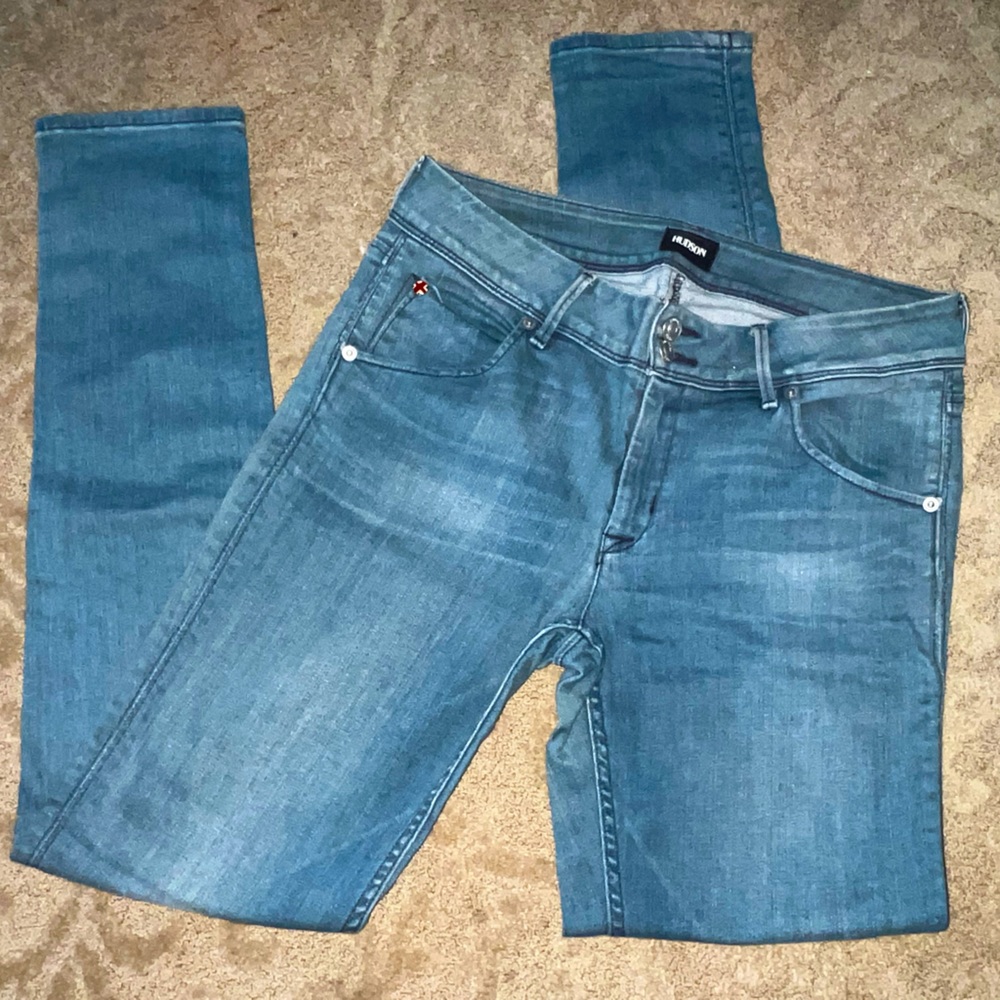 Hudson Skinny Jeans Mid-Rise Size 30
